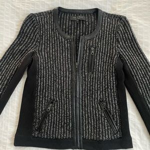 Rag & Bone zip up Sweater Evening Jacket Small